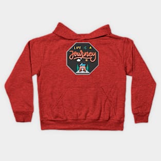 life is a journey Kids Hoodie